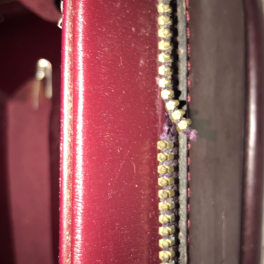 - Christian Dior leather & monogram small su… - Picture 6 of 8